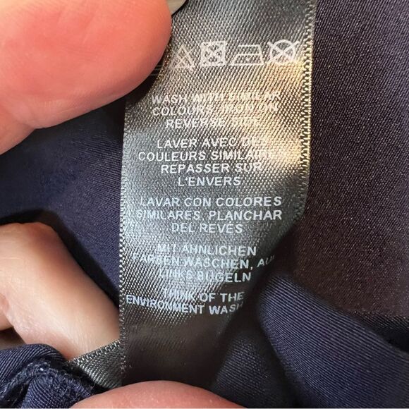 ASOS Stretchy pencil skirt 🖤 navy blue 🖤 size 18 - Picture 5 of 7